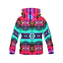 Load image into Gallery viewer, Sovereign Nation Sunrise All Over Print Hoodie for Women (USA Size) (Model H13) All Over Print Hoodie for Women (H13) e-joyer 

