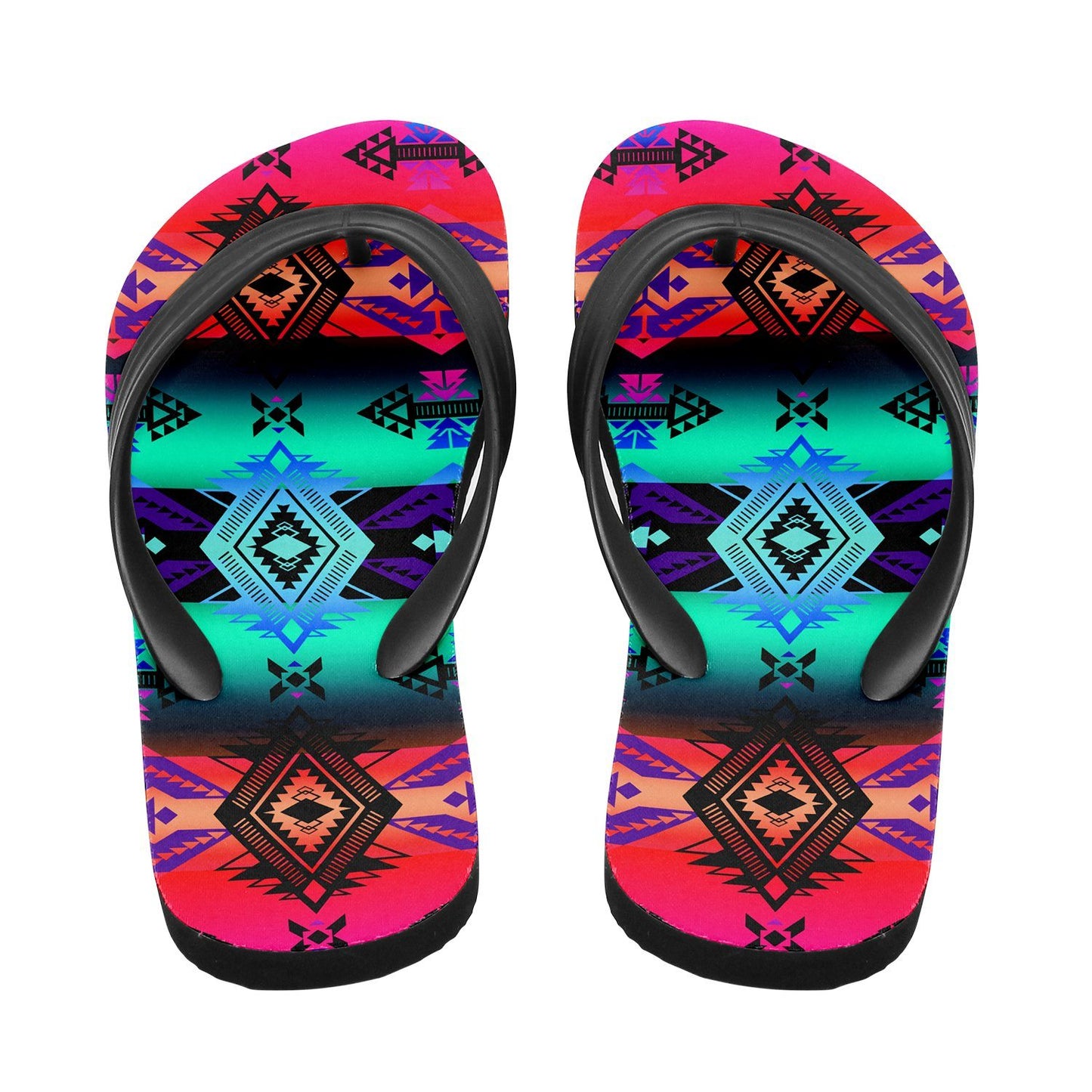 Sovereign Nation Sunrise Flip Flops 49 Dzine