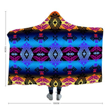 Load image into Gallery viewer, Sovereign Nation Sunset Hooded Blanket 49 Dzine 

