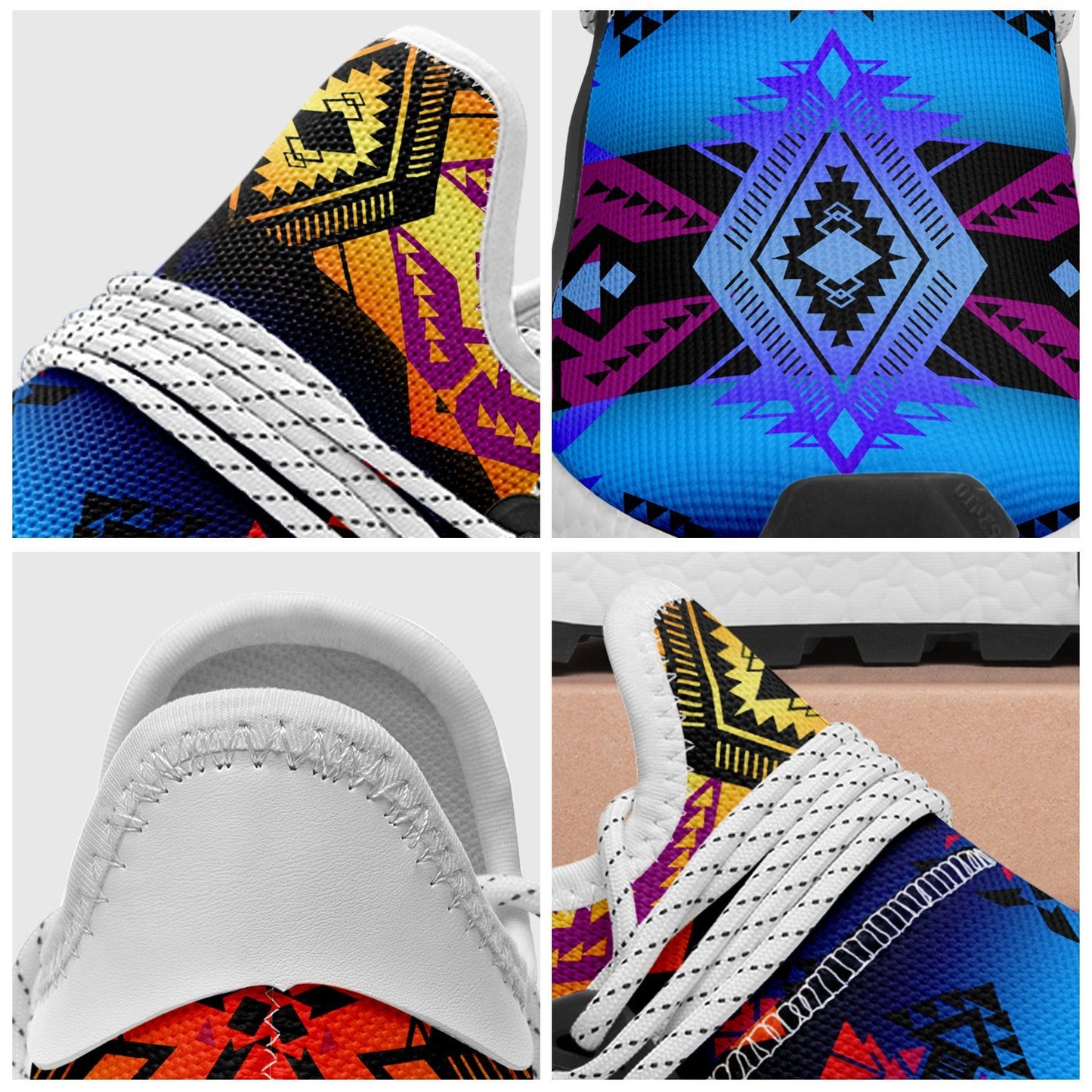 Sovereign Nation Sunset Okaki Sneakers Shoes 49 Dzine