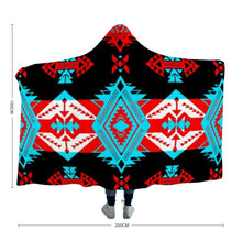 Load image into Gallery viewer, Sovereign Nation Trade Blanket Hooded Blanket 49 Dzine 
