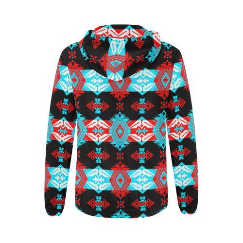 Sovereign Nation Trade Blanket v2 All Over Print Full Zip Hoodie for Women (Model H14) All Over Print Full Zip Hoodie for Women (H14) e-joyer