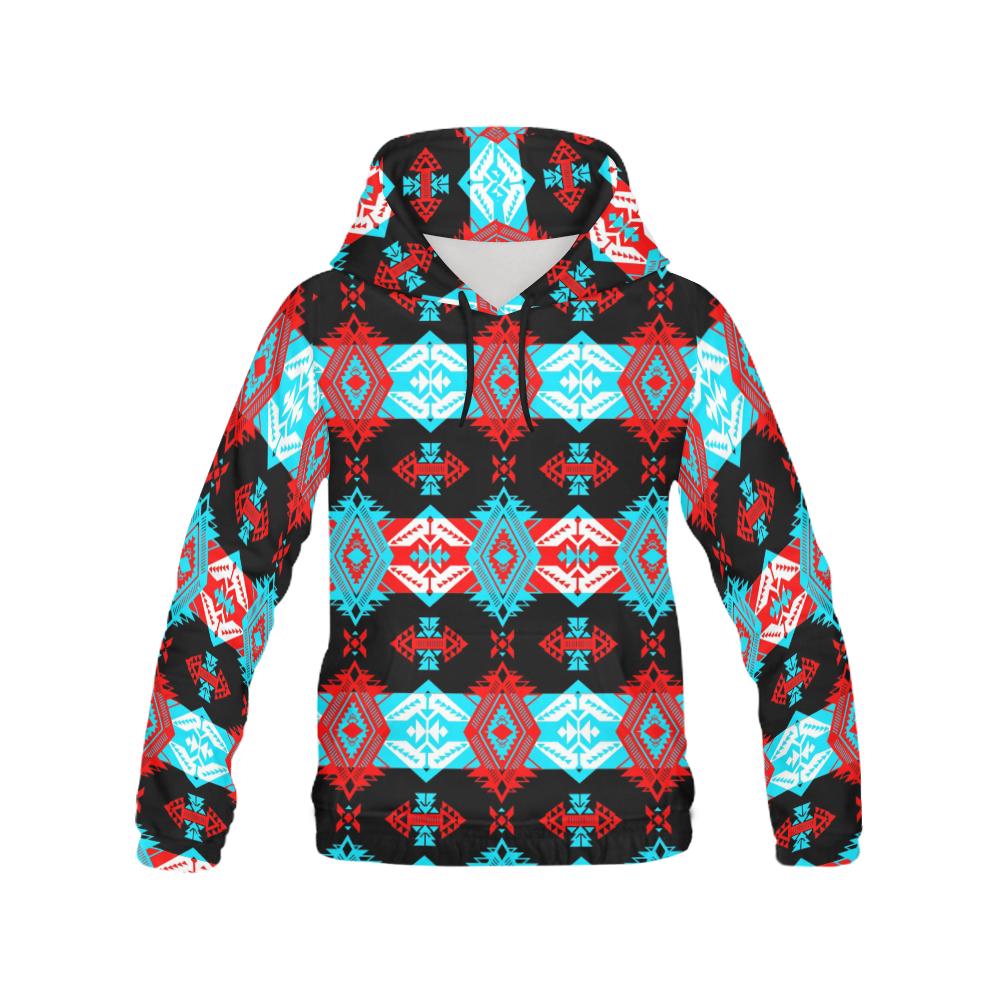 Sovereign Nation Trade Blanket v2 All Over Print Hoodie for Men (USA Size) (Model H13) All Over Print Hoodie for Men (H13) e-joyer