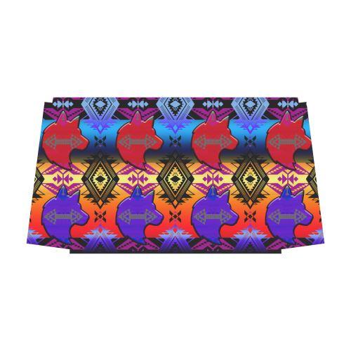 Soveriegn Nation Sunset with Wolf Classic Travel Bag (Model 1643) Remake Classic Travel Bags (1643) e-joyer