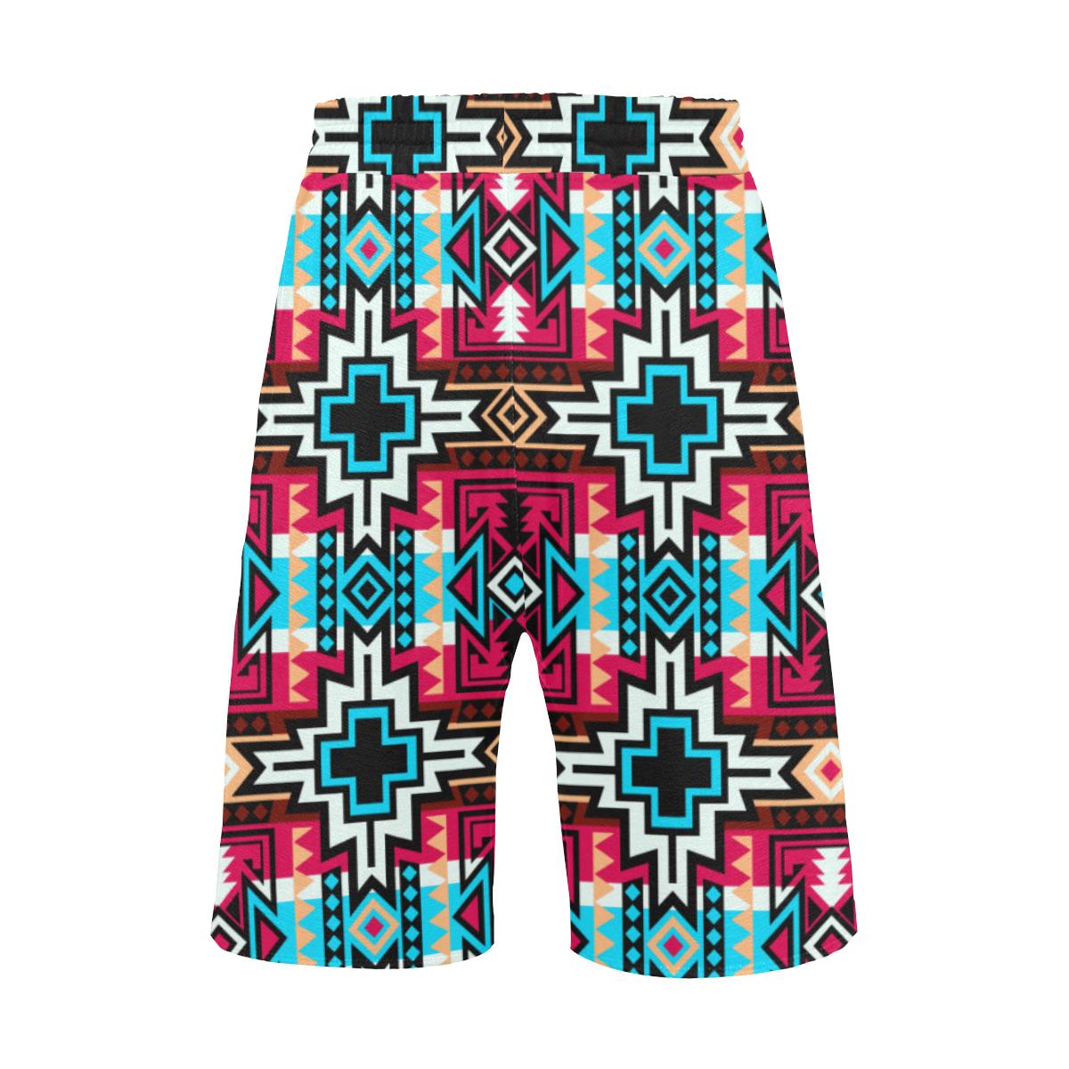 Star Blanket Sierra Men's All Over Print Casual Shorts (Model L23) Men's Casual Shorts (L23) e-joyer
