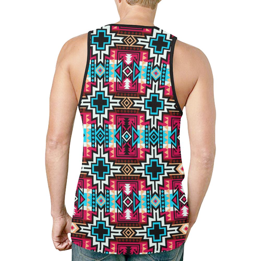 Star Blanket Sierra New All Over Print Tank Top for Men (Model T46) New All Over Print Tank Top for Men (T46) e-joyer
