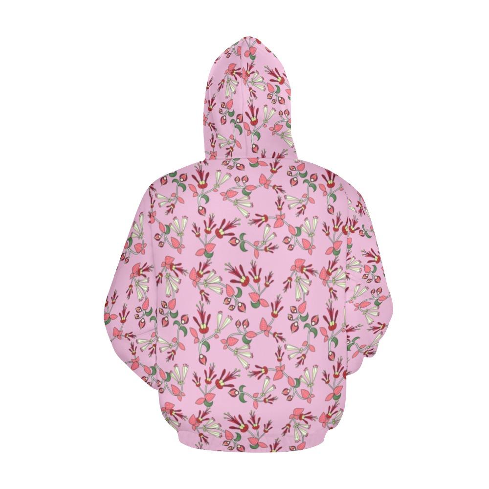 Strawberry Floral All Over Print Hoodie for Men (USA Size) (Model H13) All Over Print Hoodie for Men (H13) e-joyer