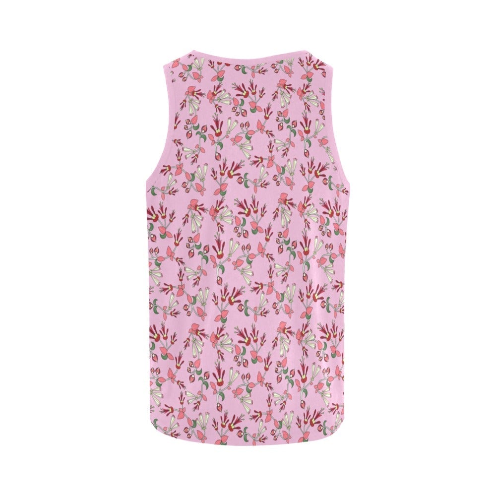 Strawberry Floral All Over Print Tank Top for Women (Model T43) All Over Print Tank Top for Women (T43) e-joyer