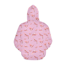 Load image into Gallery viewer, Strawberry Pink All Over Print Hoodie for Women (USA Size) (Model H13) All Over Print Hoodie for Women (H13) e-joyer 
