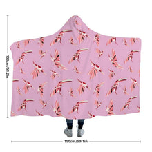 Load image into Gallery viewer, Strawberry Pink Hooded Blanket blanket 49 Dzine 
