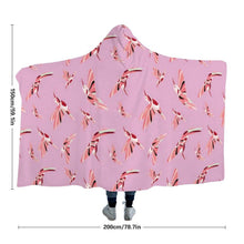 Load image into Gallery viewer, Strawberry Pink Hooded Blanket blanket 49 Dzine 
