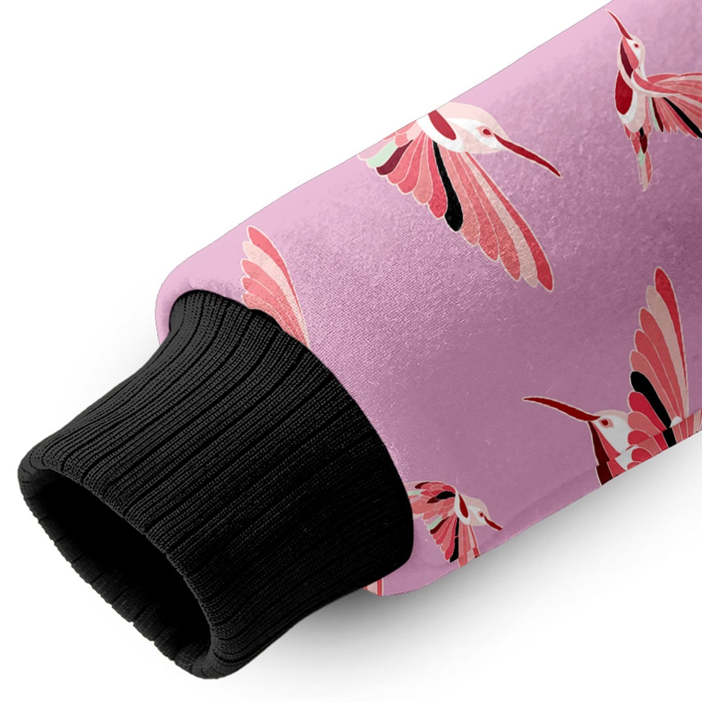 Strawberry Pink Sherpa Hoodie hoodie Herman