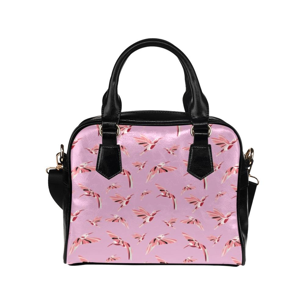 Strawberry Pink Shoulder Handbag by 49 Dzine