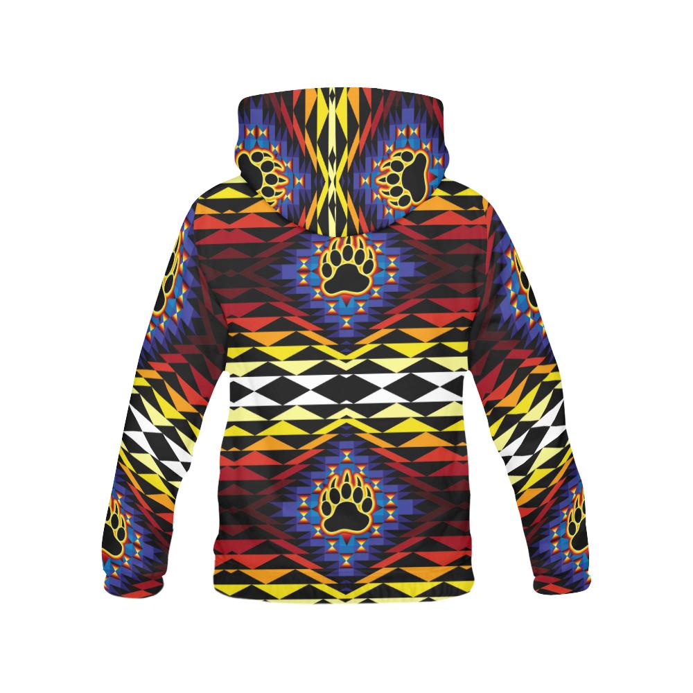 Sunset Bearpaw Blanket All Over Print Hoodie for Men (USA Size) (Model H13) All Over Print Hoodie for Men (H13) e-joyer