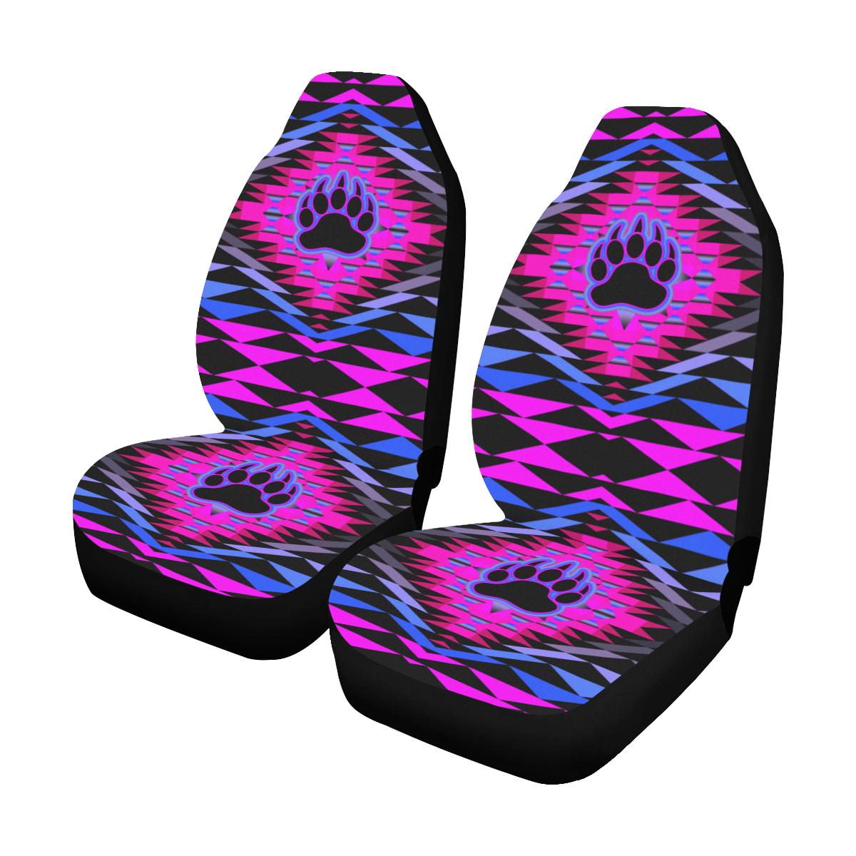 Sunset Bearpaw Blanket Pink Car Seat Covers (Set of 2) Car Seat Covers e-joyer