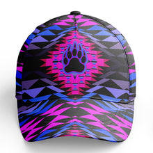 Load image into Gallery viewer, Sunset Bearpaw Blanket Pink Snapback Hat hat Herman 
