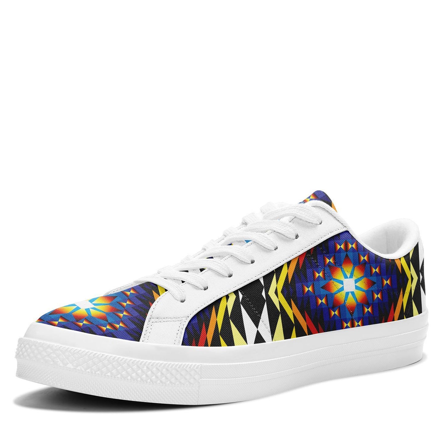 Sunset Blanket Aapisi Low Top Canvas Shoes White Sole 49 Dzine