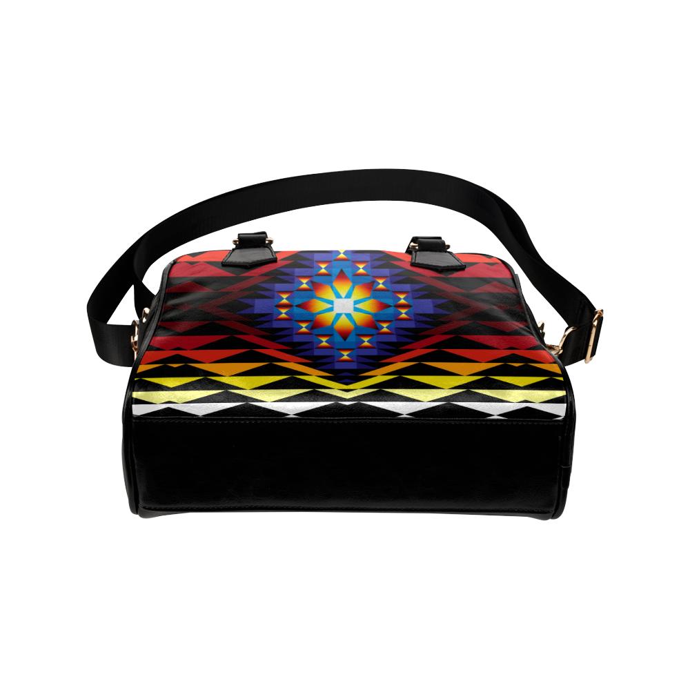 Sunset Blanket Shoulder Handbag (Model 1634) Shoulder Handbags (1634) e-joyer