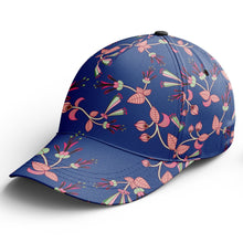 Load image into Gallery viewer, Swift Floral Peach Blue Snapback Hat hat Herman 
