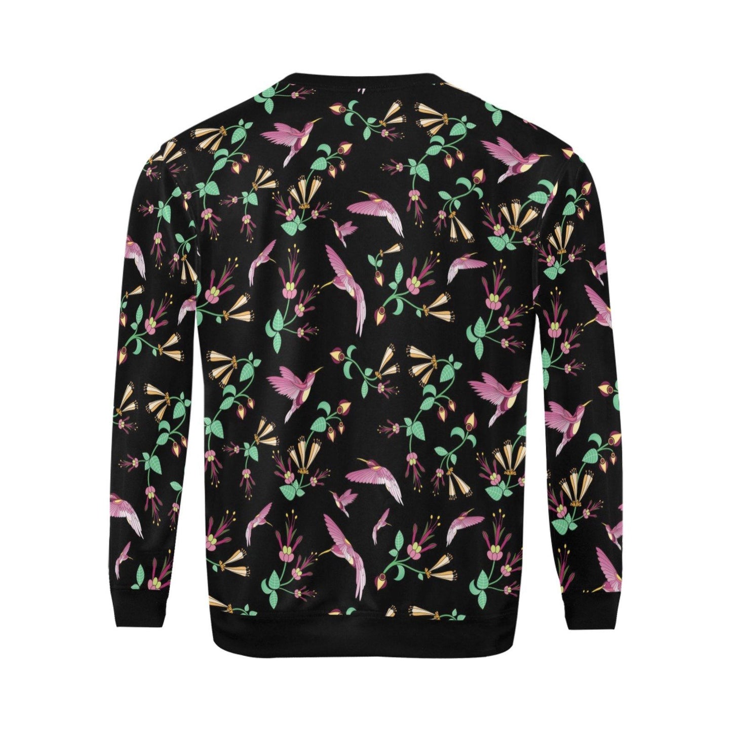 Swift Noir All Over Print Crewneck Sweatshirt for Men (Model H18) shirt e-joyer