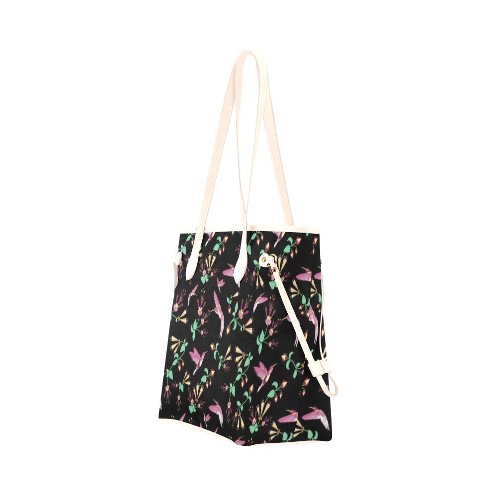 Swift Noir Clover Canvas Tote Bag (Model 1661) Clover Canvas Tote Bag (1661) e-joyer