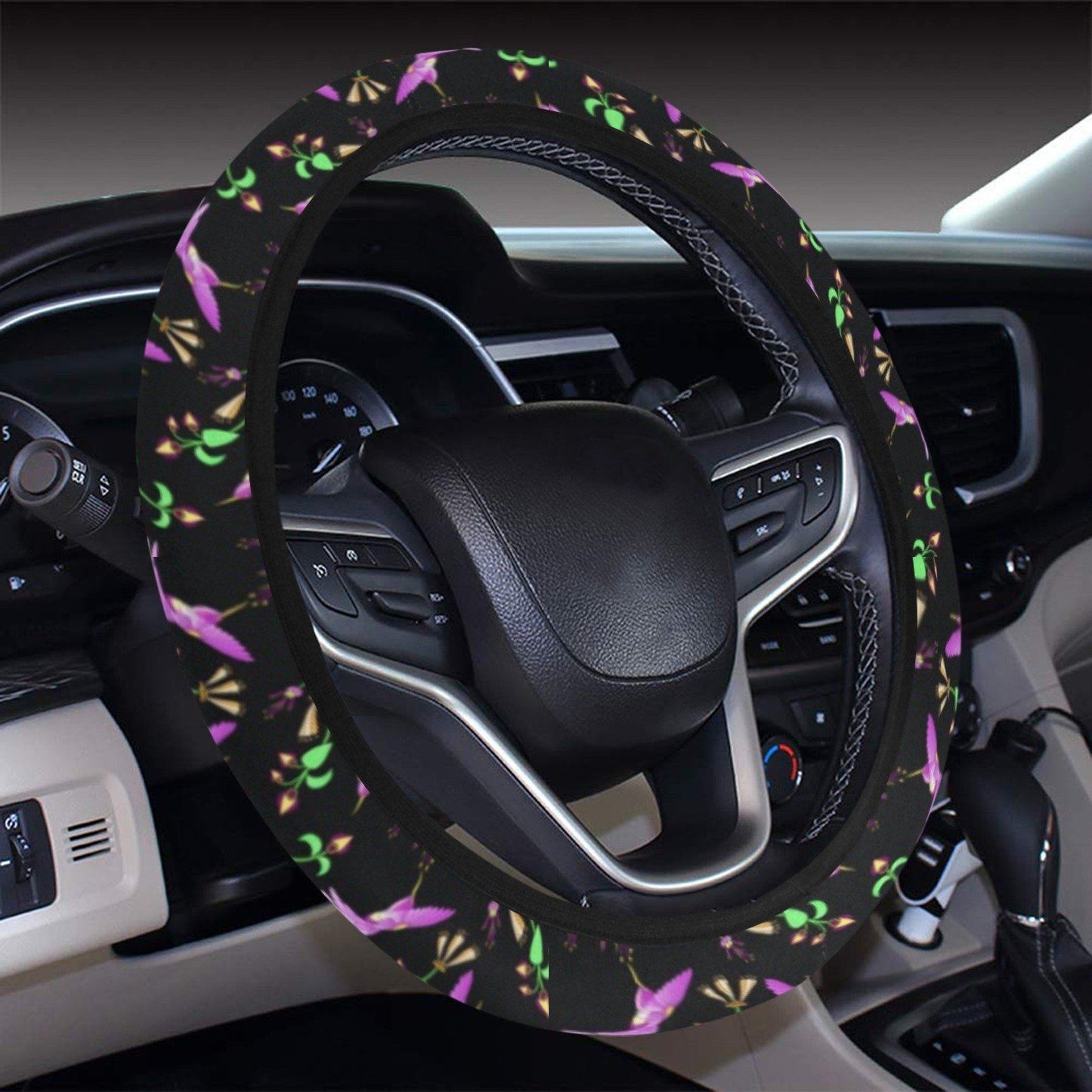 Swift Noir Steering Wheel Cover with Elastic Edge Steering Wheel Cover with Elastic Edge e-joyer