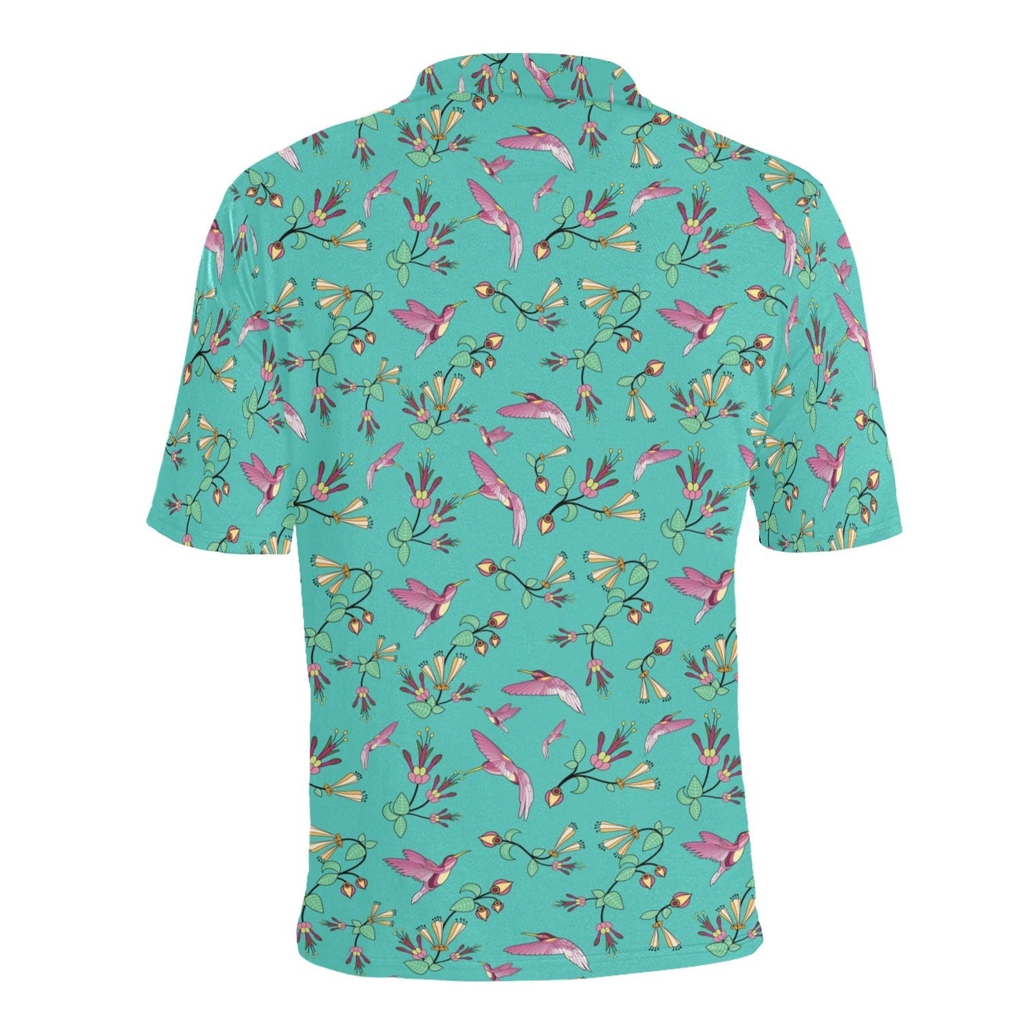 Swift Pastel Men's All Over Print Polo Shirt (Model T55) Men's Polo Shirt (Model T55) e-joyer