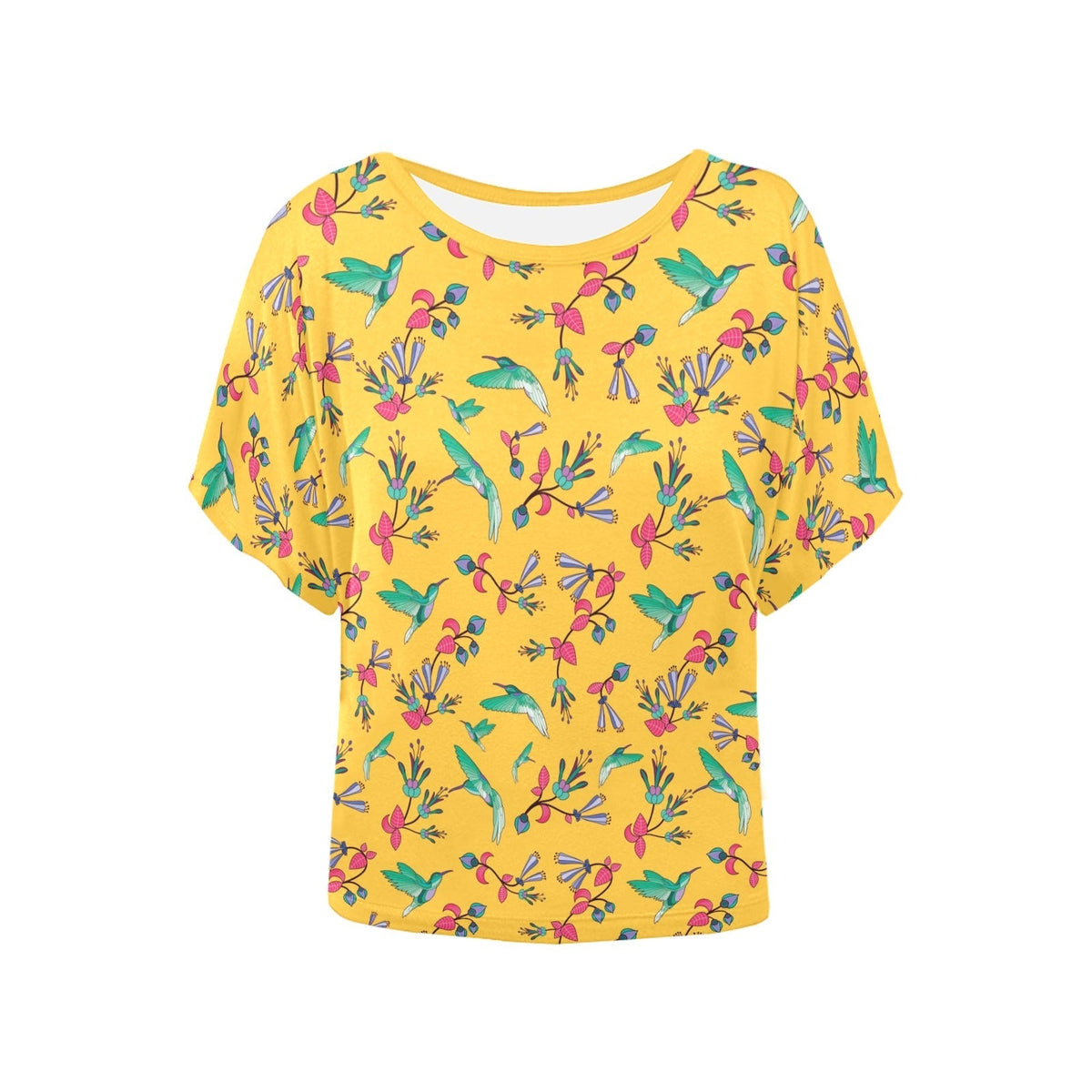 Swift Pastel Yellow Batwing Blouse – Women's Top by 49 Dzine