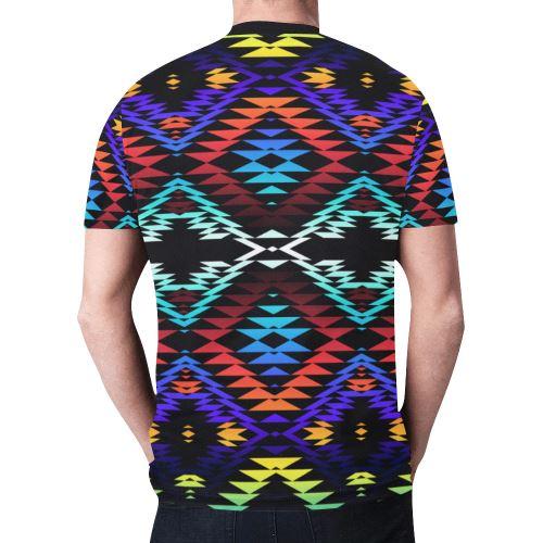 Taos Morning and Midnight New All Over Print T-shirt for Men (Model T45) New All Over Print T-shirt for Men (T45) e-joyer