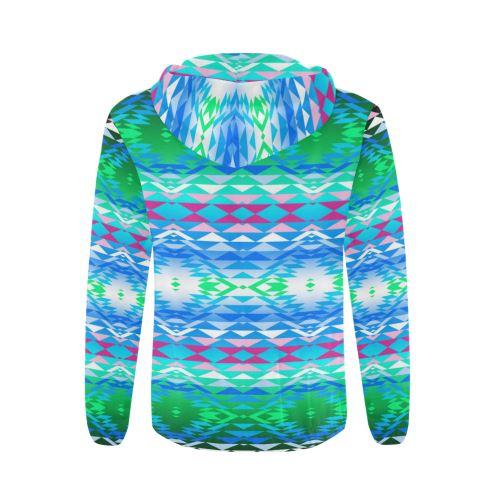 Taos Powwow 150 All Over Print Full Zip Hoodie for Men (Model H14) All Over Print Full Zip Hoodie for Men (H14) e-joyer