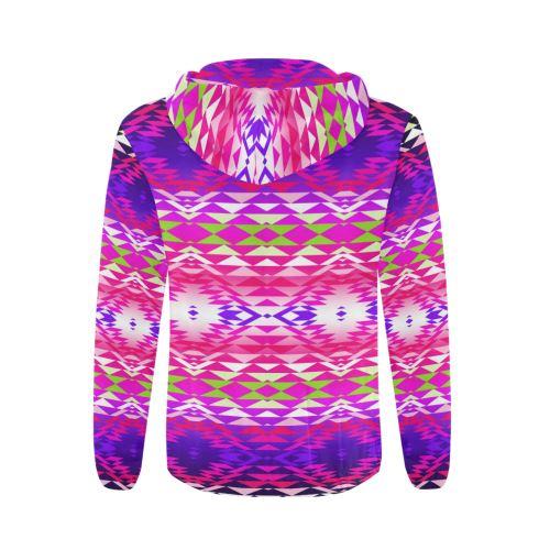 Taos Powwow 270 All Over Print Full Zip Hoodie for Men (Model H14) All Over Print Full Zip Hoodie for Men (H14) e-joyer
