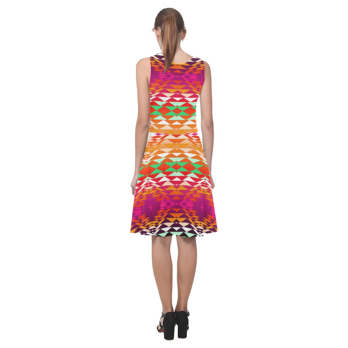 Taos Powwow 330 Atalanta Casual Sundress(Model D04) Atalanta Sundress (D04) e-joyer