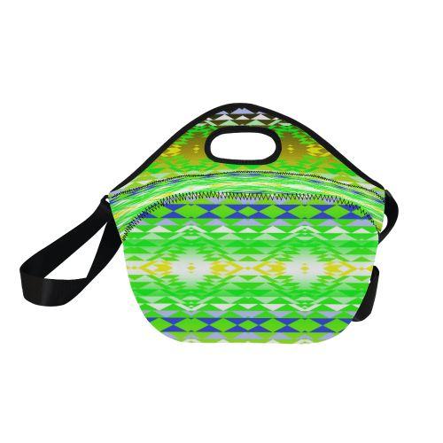 Taos Powwow 60 Neoprene Lunch Bag/Large (Model 1669) Neoprene Lunch Bag/Large (1669) e-joyer