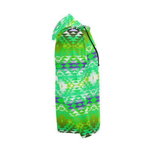 Taos Powwow 90 All Over Print Full Zip Hoodie for Men (Model H14) All Over Print Full Zip Hoodie for Men (H14) e-joyer