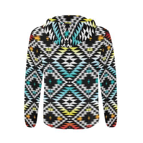Taos Sunrise All Over Print Full Zip Hoodie for Men (Model H14) All Over Print Full Zip Hoodie for Men (H14) e-joyer