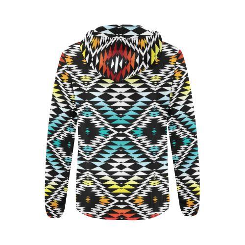 Taos Sunrise All Over Print Full Zip Hoodie for Women (Model H14) All Over Print Full Zip Hoodie for Women (H14) e-joyer