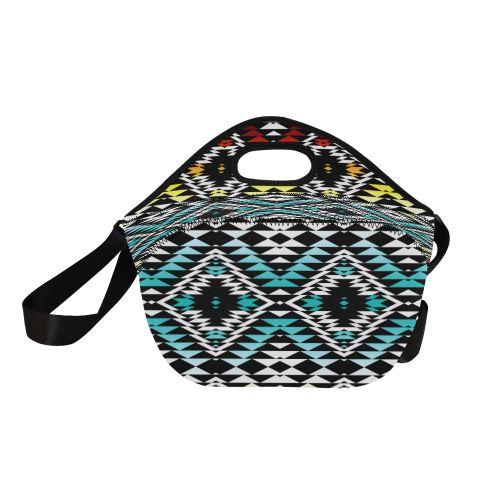 Taos Sunrise Neoprene Lunch Bag/Large (Model 1669) Neoprene Lunch Bag/Large (1669) e-joyer