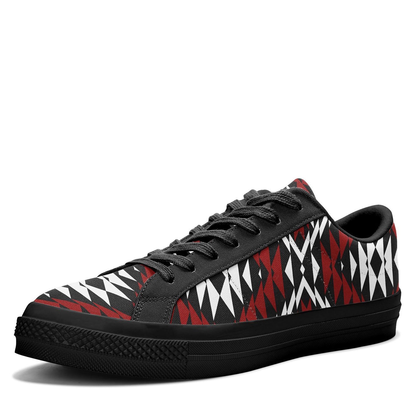 Taos Wool Aapisi Low Top Canvas Shoes Black Sole 49 Dzine