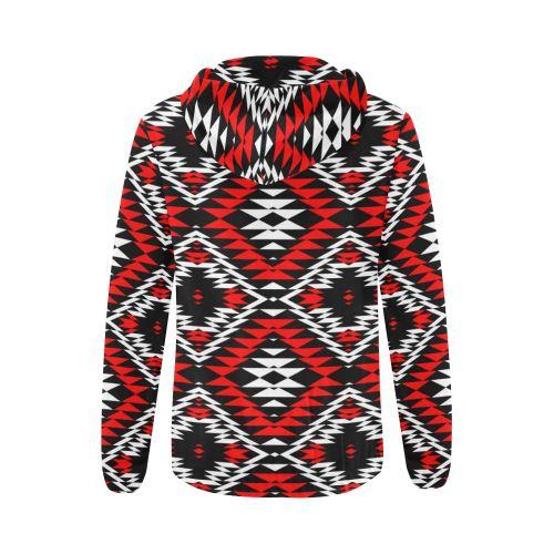 Taos Wool All Over Print Full Zip Hoodie for Women (Model H14) All Over Print Full Zip Hoodie for Women (H14) e-joyer