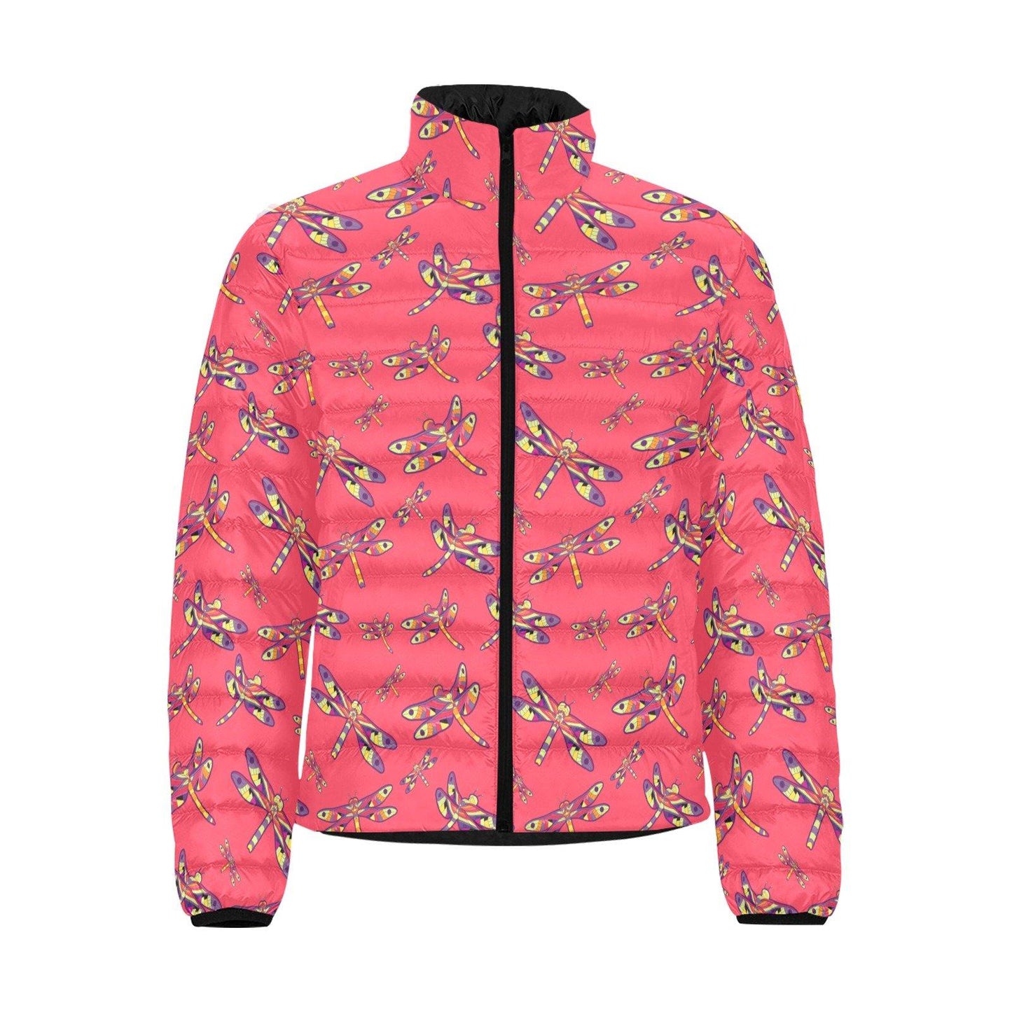 The Gathering Men's Stand Collar Padded Jacket (Model H41) Men's Stand Collar Padded Jacket (H41) e-joyer