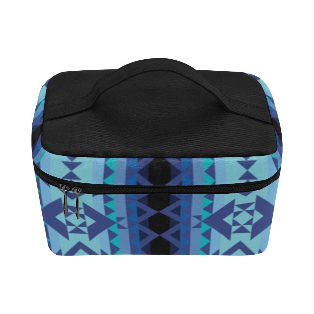 Tipi Cosmetic Bag/Large (Model 1658) Cosmetic Bag e-joyer