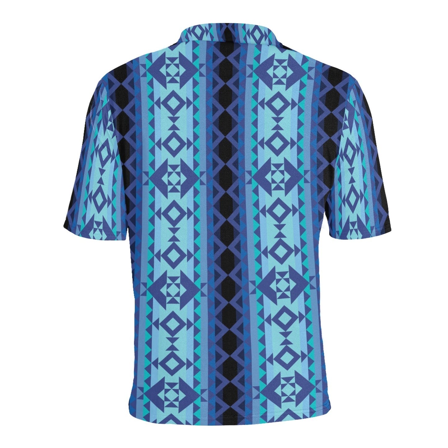 Tipi Men's All Over Print Polo Shirt (Model T55) Men's Polo Shirt (Model T55) e-joyer