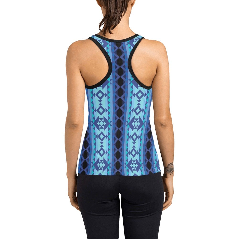 Tipi Women's Racerback Tank Top (Model T60) Racerback Tank Top (T60) e-joyer