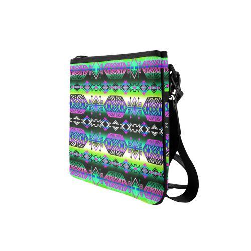 Trade Route South Slim Clutch Bag (Model 1668) Slim Clutch Bags (1668) e-joyer