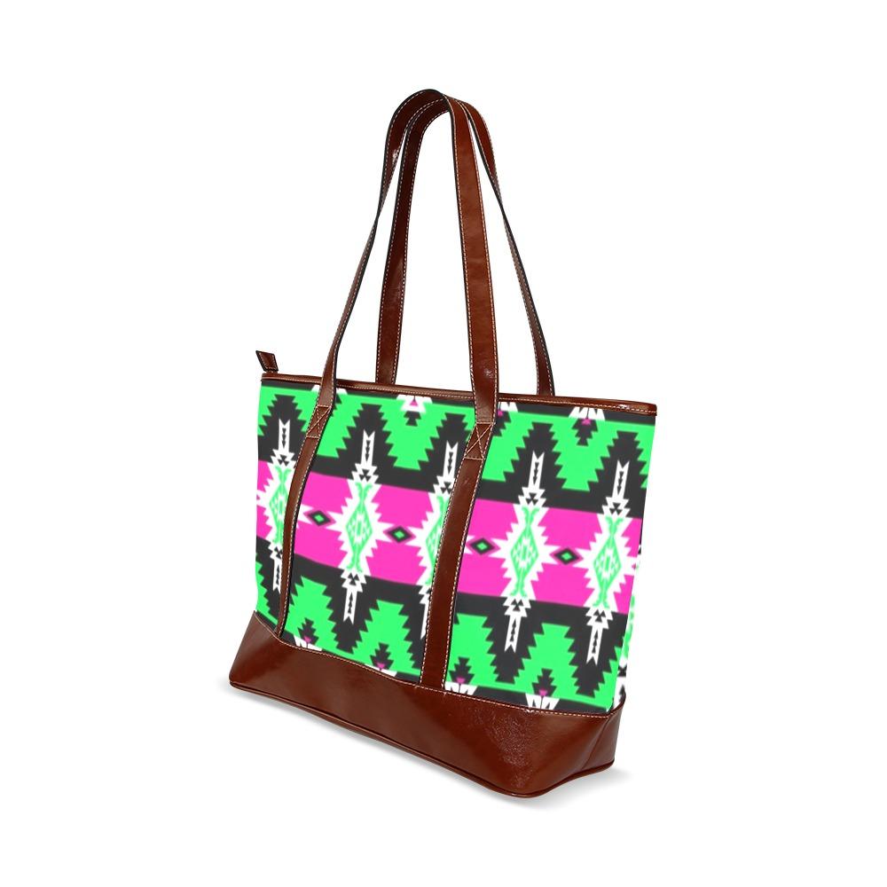 Two Spirit Ceremony Tote Handbag (Model 1642) handbag e-joyer