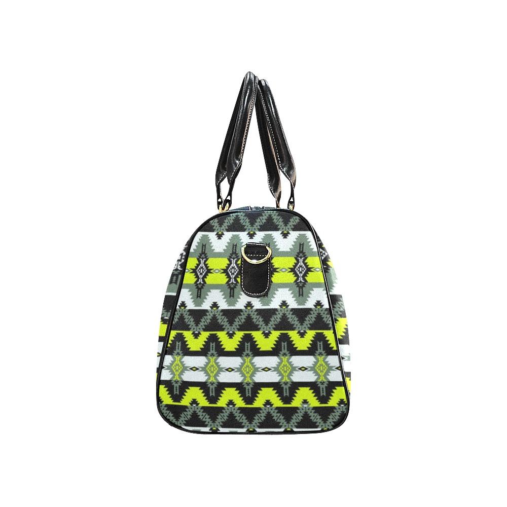 Two Spirit Medicine New Waterproof Travel Bag/Large (Model 1639) Waterproof Travel Bags (1639) e-joyer