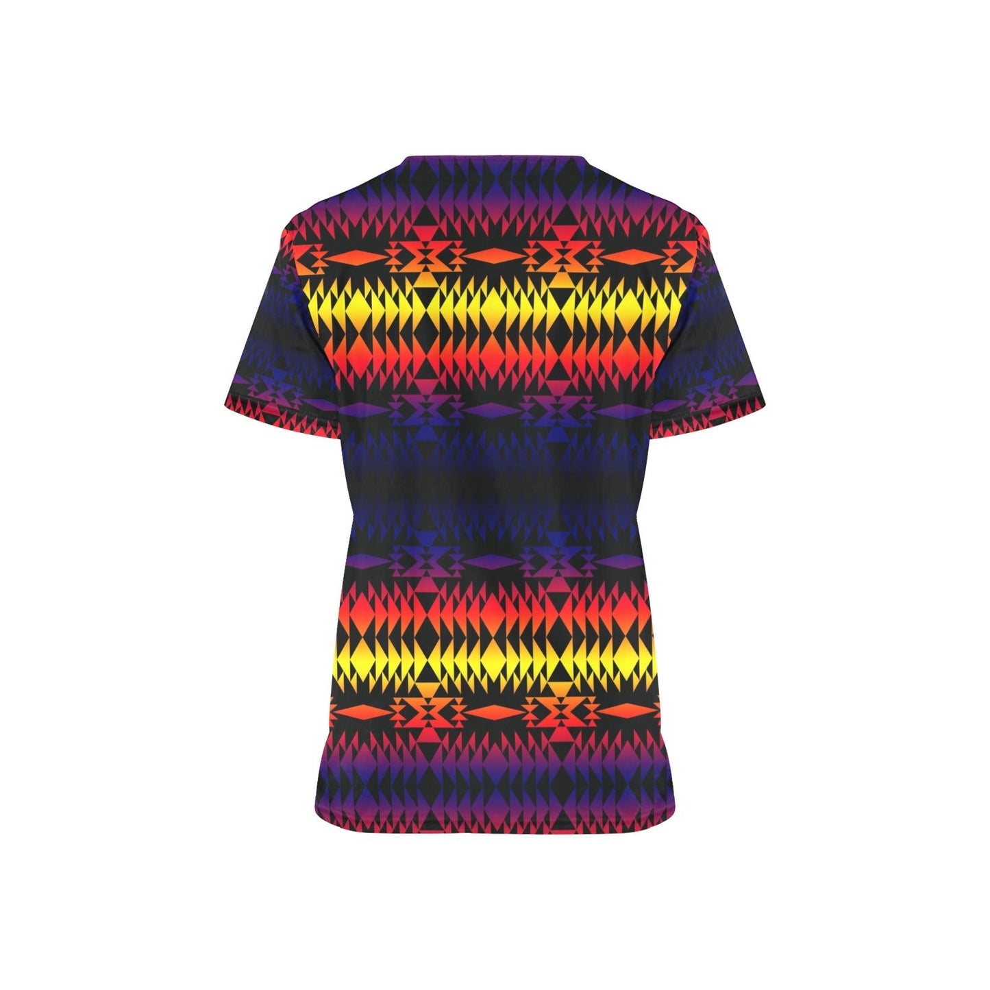 Two Worlds Apart All Over Print Scrub Top Scrub Top e-joyer