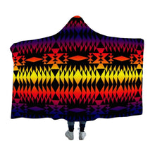 Load image into Gallery viewer, Two Worlds Apart Hooded Blanket 49 Dzine 
