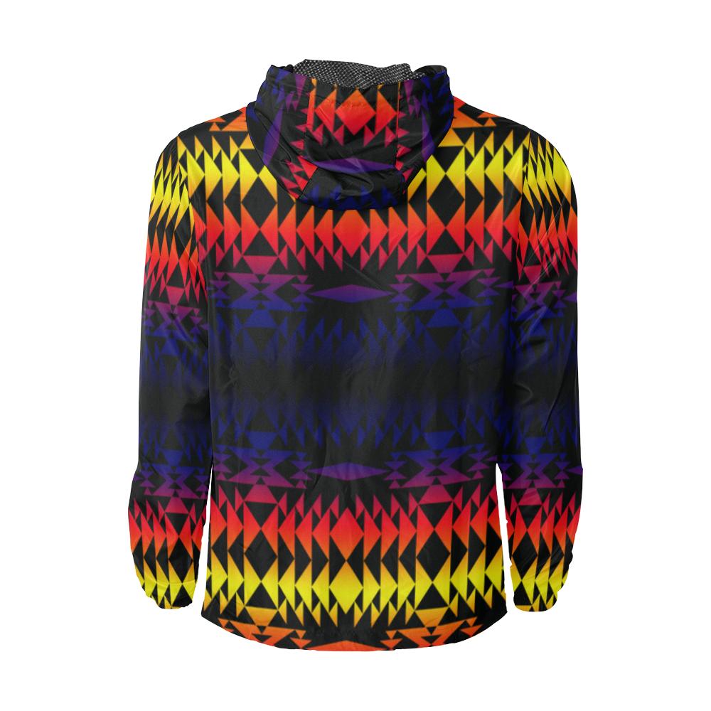 Two Worlds Apart Unisex All Over Print Windbreaker (Model H23) All Over Print Windbreaker for Men (H23) e-joyer