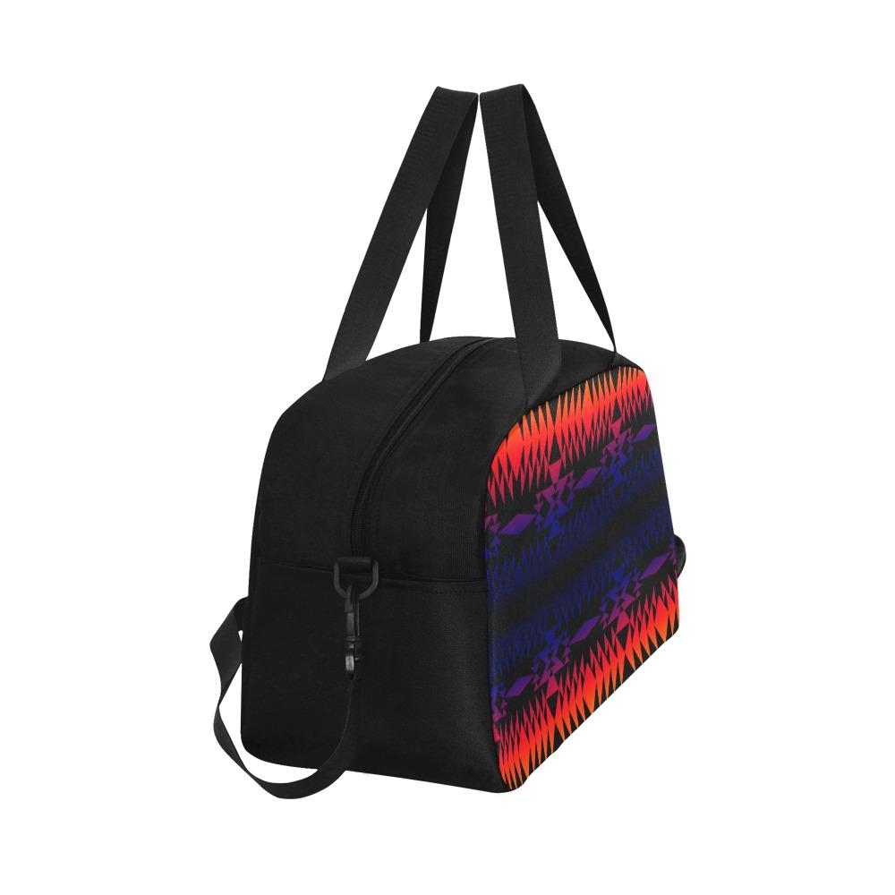 Two Worlds Apart Weekend Travel Bag (Model 1671) bag e-joyer